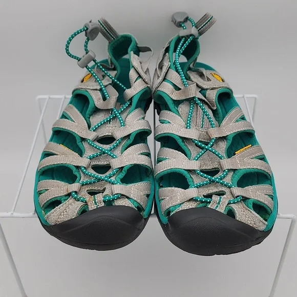 Keen Whisper Natural Gray/Dynasty Green, Women's Size 7.5 - Picture 3 of 8